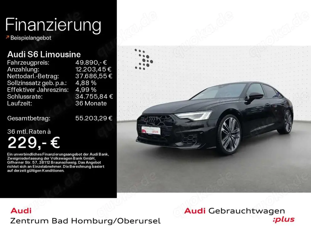 Audi S6 TDI quattro*Navi*LED*Alu*BO*PDC*Vi