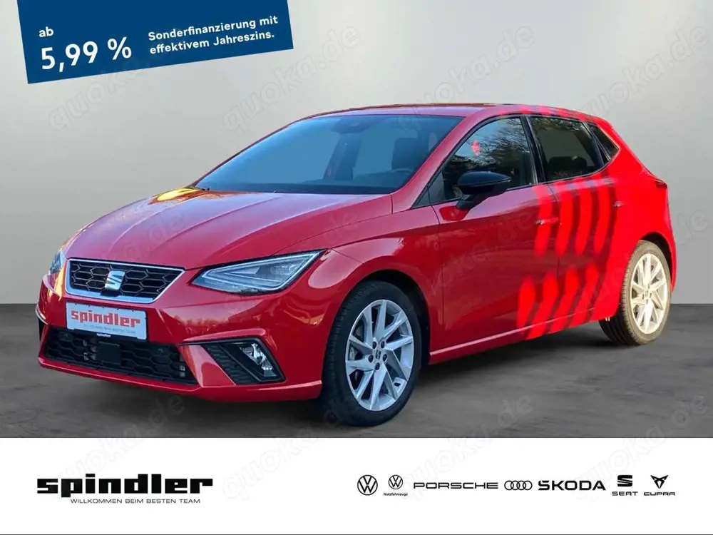SEAT Ibiza FR 1.0 TSI DSG / LED, Tempomat, Navi, RFK