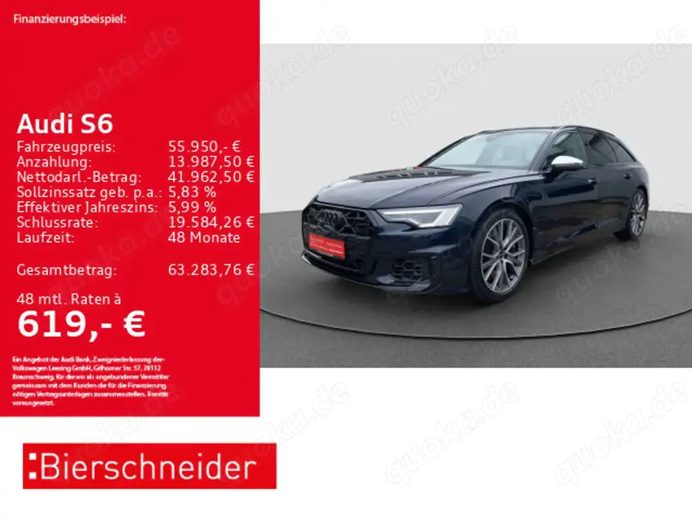 Audi S6 Av TDI qu AHK MATRIX BO ACC 20