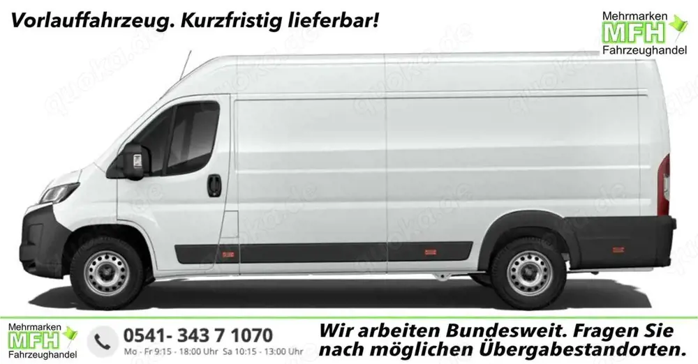 Opel Movano 35+ AT8 L4H2 AHK AppleC NSW Kam 270° 132 kW (17...
