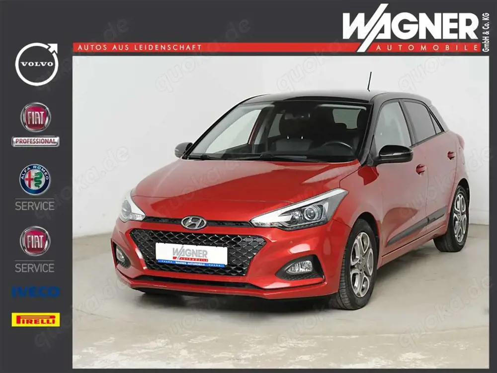 Hyundai i20 blue 1.0 T-GDI *Klimaaut.*Lenkradhzg.*Kam.*8-fach*