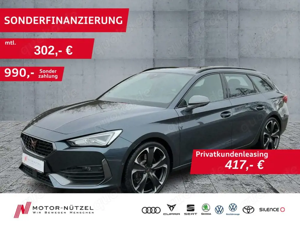 CUPRA Leon ST VZ 2.0 TSI DSG LED+NAVI+SHZ+AHK+PANO+DCC