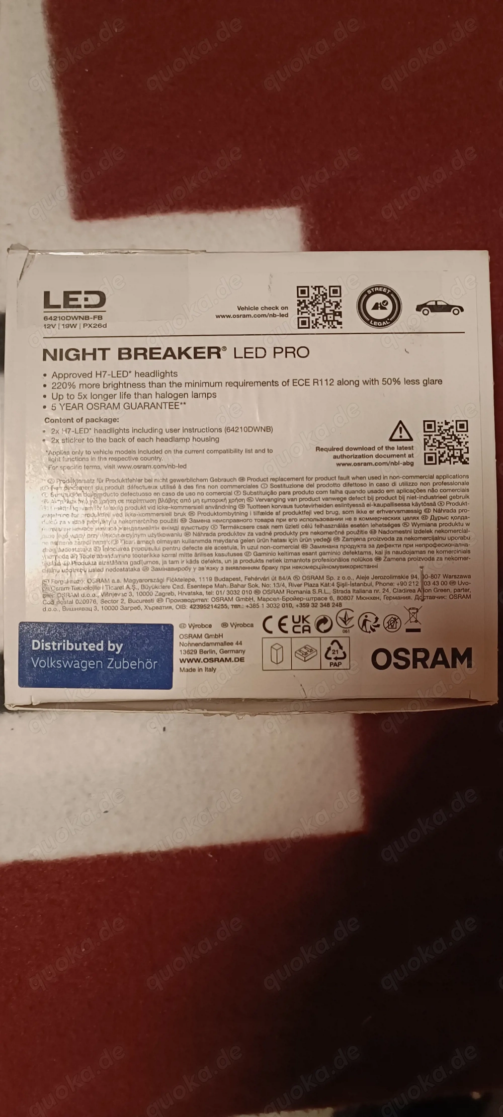 Osram Nightbreaker Led H7