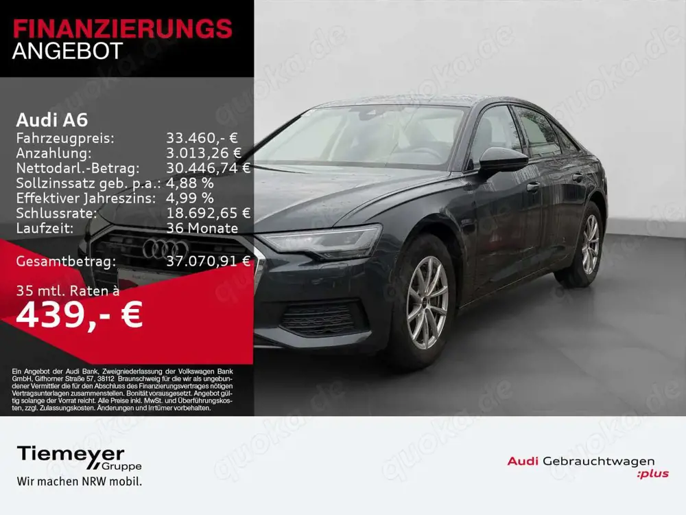 Audi A6 40 TDI STANDHZG HuD LEDER
