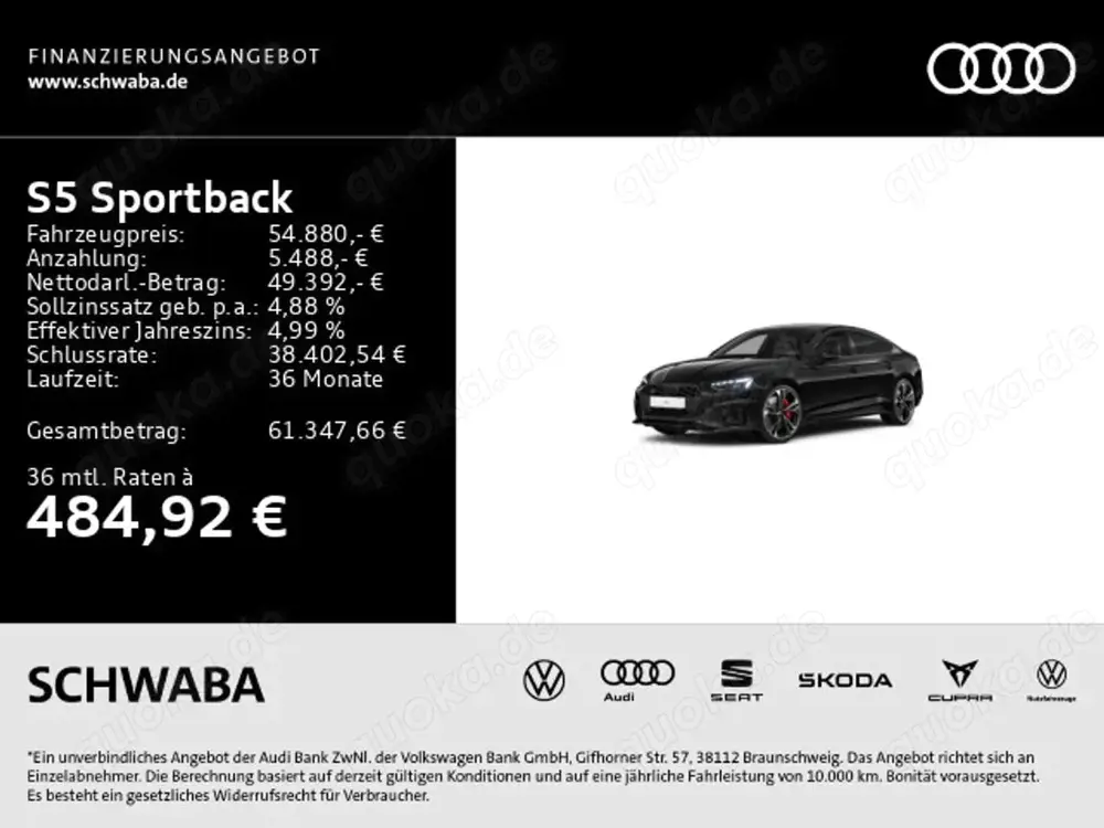 Audi S5 Edition 3.0TDI qu*ACC*MATRIX*8-fach