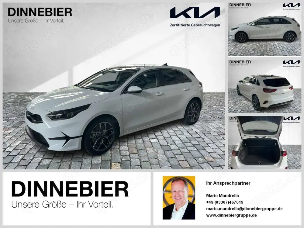 Kia Ceed / cee'd CEED Platinum 1.5T Glasdach+LED+Kamera+Navi