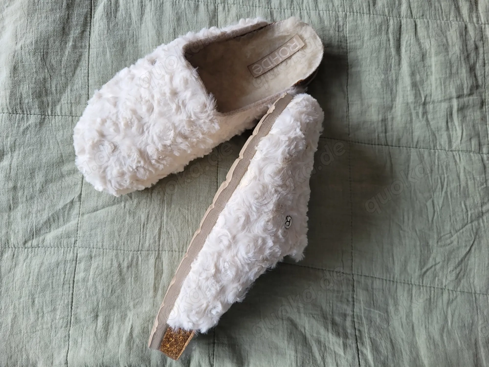 Rohde Damen Hausschuhe Clogs 39 neu 