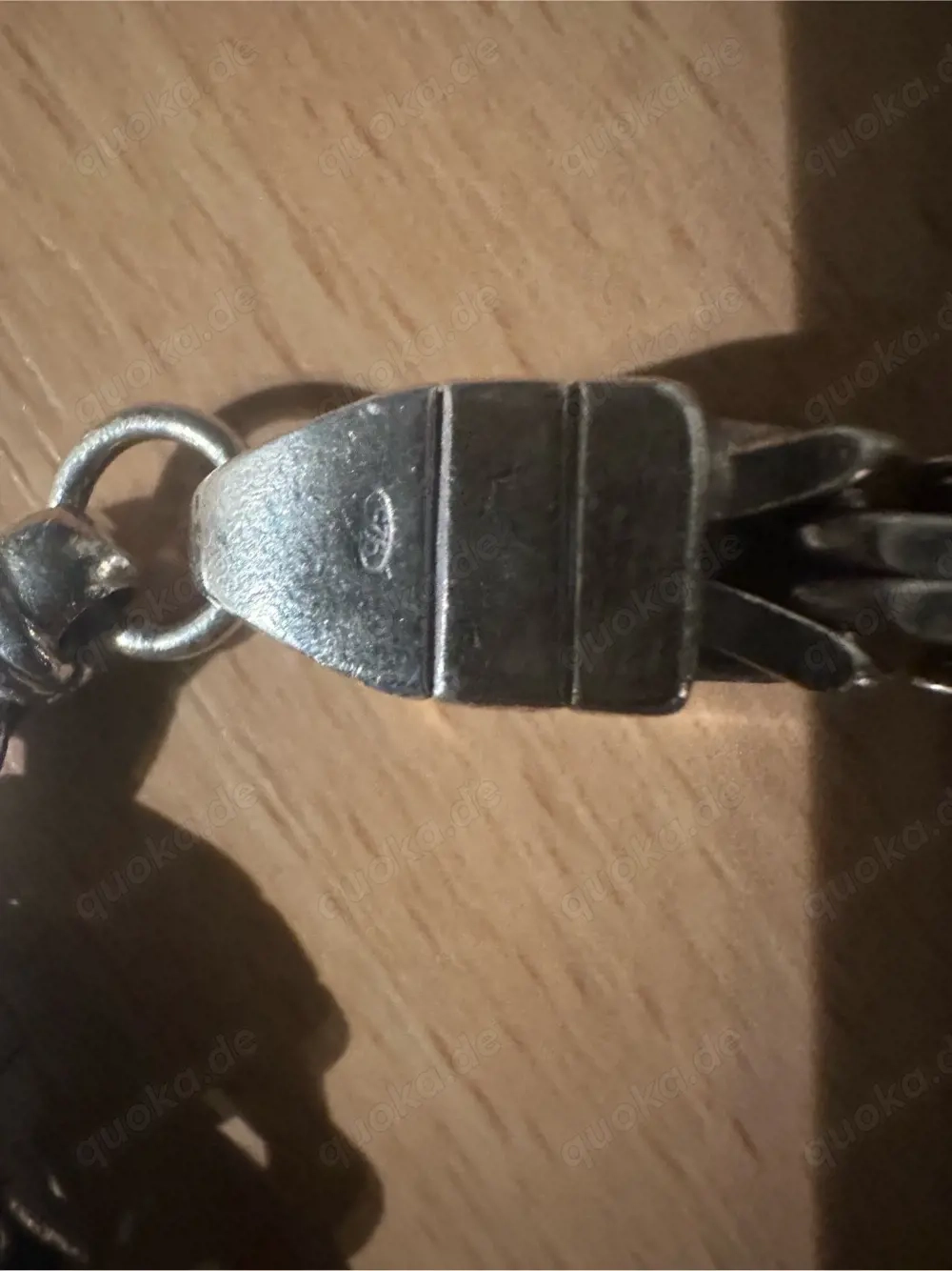 Silberne Königskette und Armband