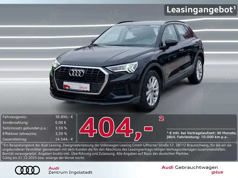 Audi Q3 35 TDI LED ACC NAVI Kamera virtual Keyless