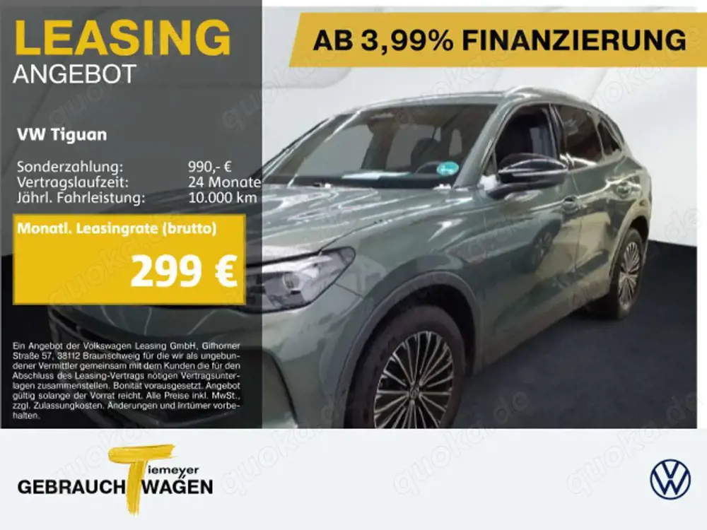 Volkswagen Tiguan 2.0 TDI DSG GOAL IQ.LIGHT KAMERA AHK LM18