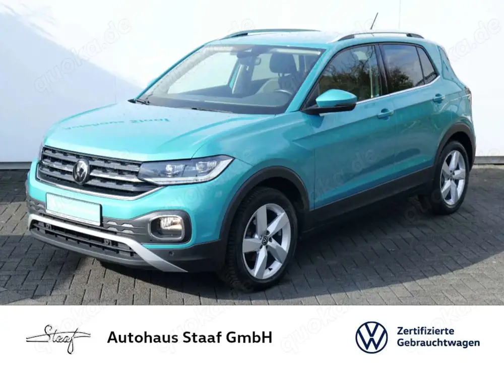 Volkswagen T-Cross Style 1.0 TSI 110PS DSG AHK+NAV+LED+PDC+SITZHEIZUN