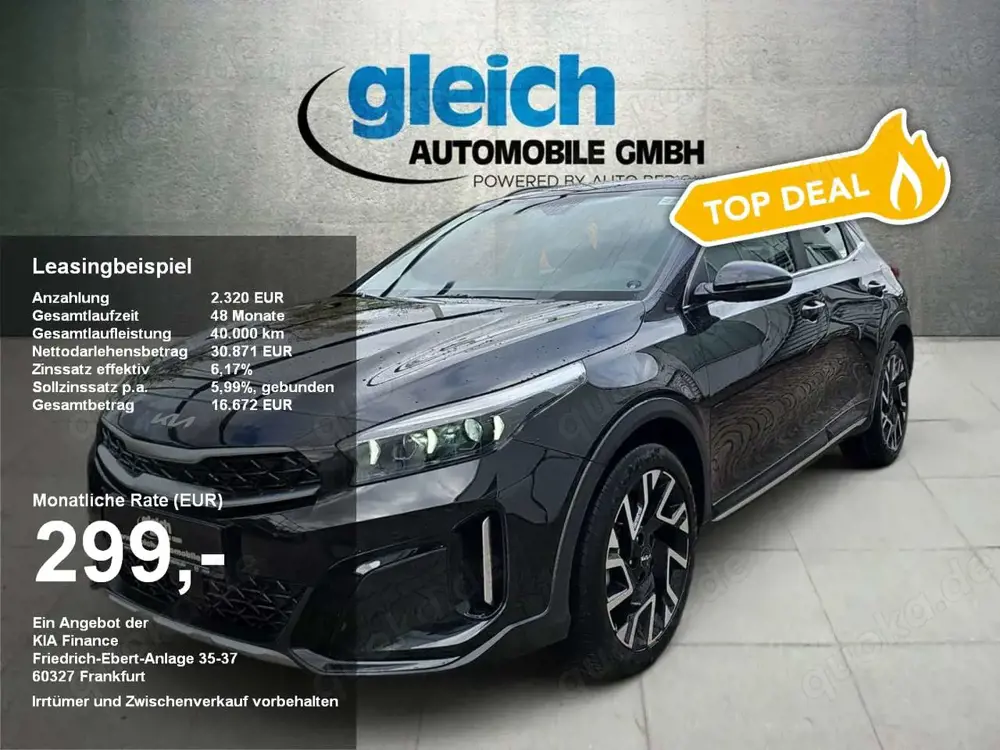 Kia XCeed 1.6 T-GDI Spirit ACC KeyLess LED Navi PDC