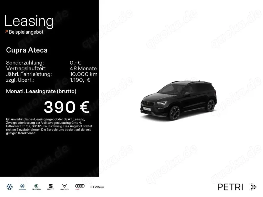 CUPRA Ateca 1.5 TSI 110 kW *DSG*AHKvorb.*Winter*elektr