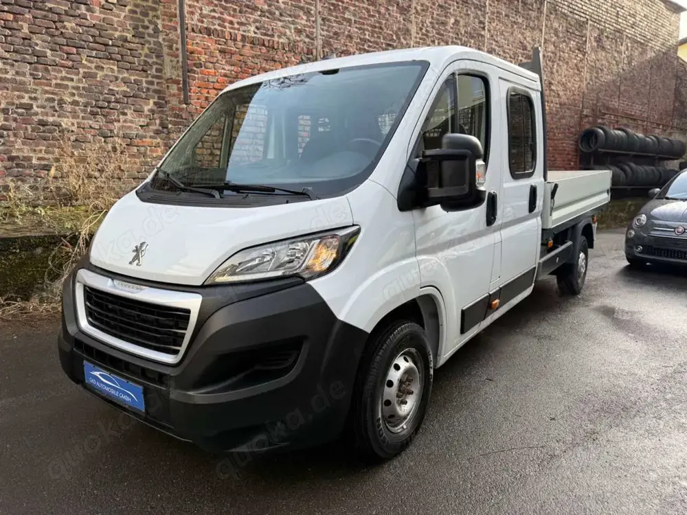 Peugeot Boxer Doka Pritsche L3 140 PS BlueHDi*7-Sitzer*