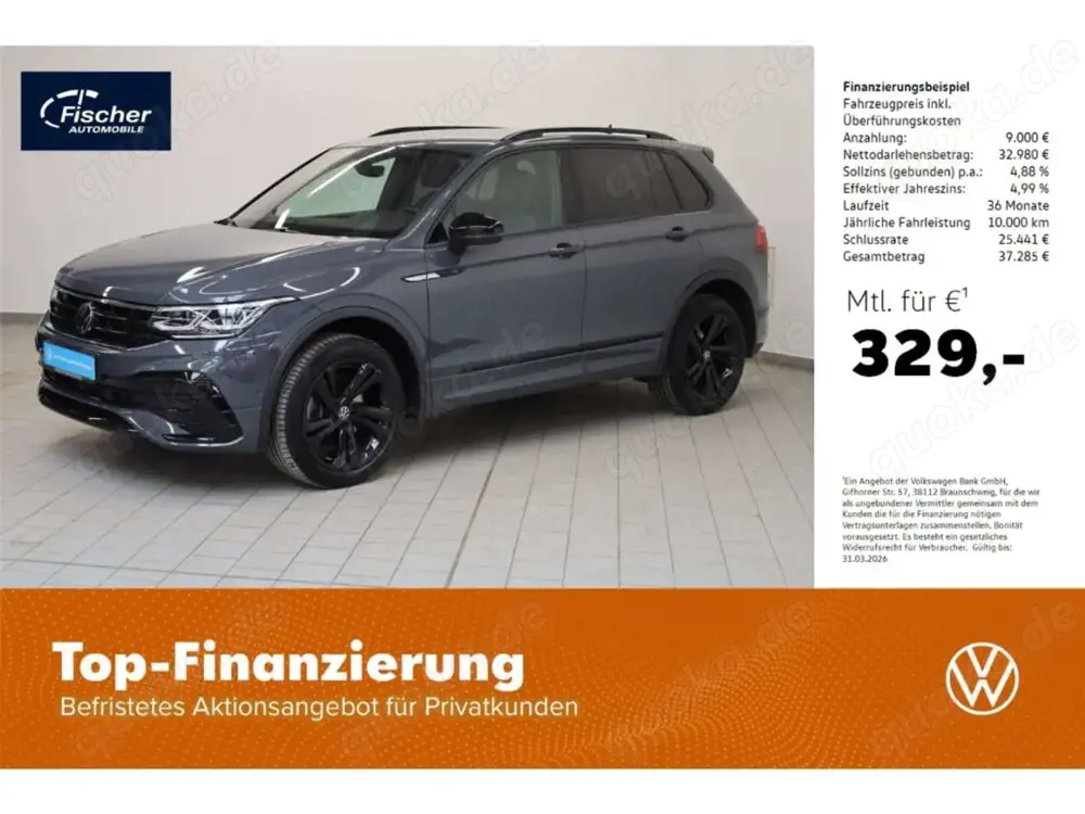 Volkswagen Tiguan 2.0 TDI 4Motion R-Line Black Style