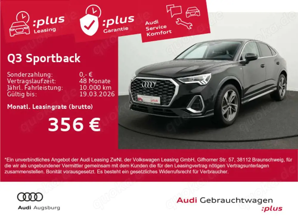 Audi Q3 S line 35 TFSI *ACC*AHK*LED*8-fach*