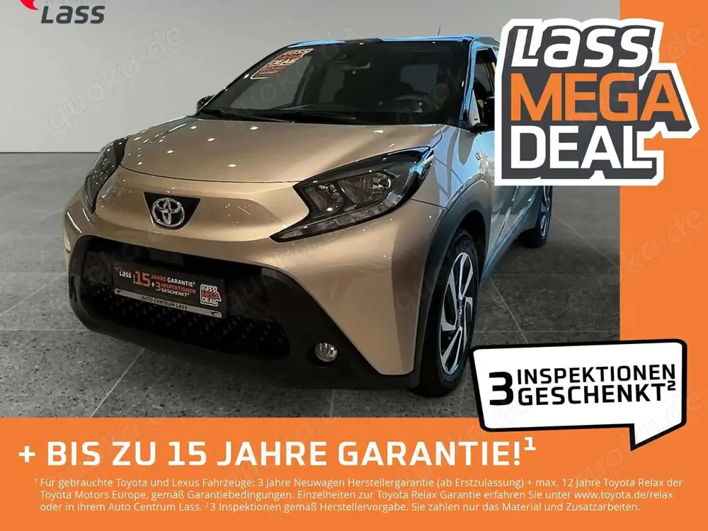 Toyota Aygo 1.0 Teamplayer Kamera+ACC+Navi+SHZ+PDC