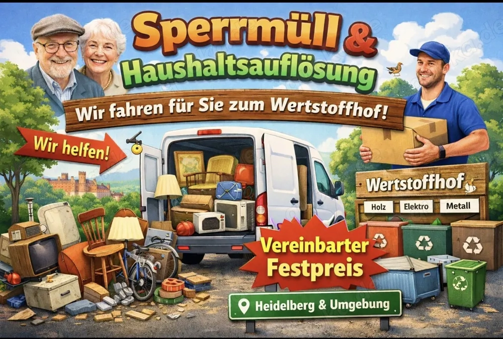 Wir entsorgen Ihren Sperrmüll 