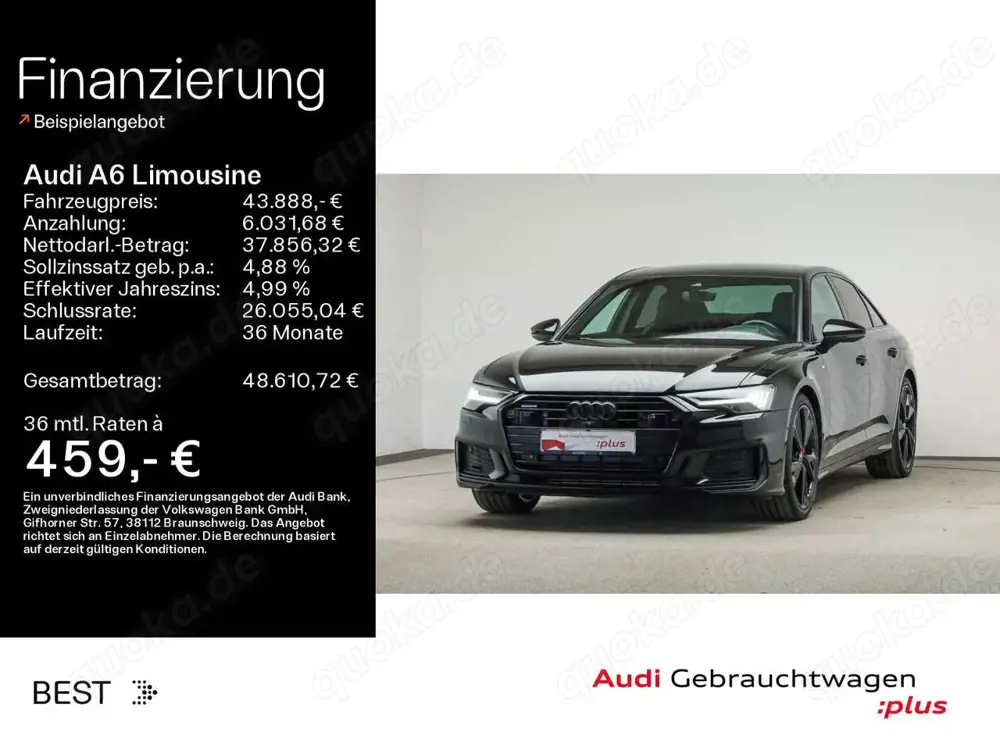 Audi A6 sport 55 TFSI e qu. HUD*BO*Assist