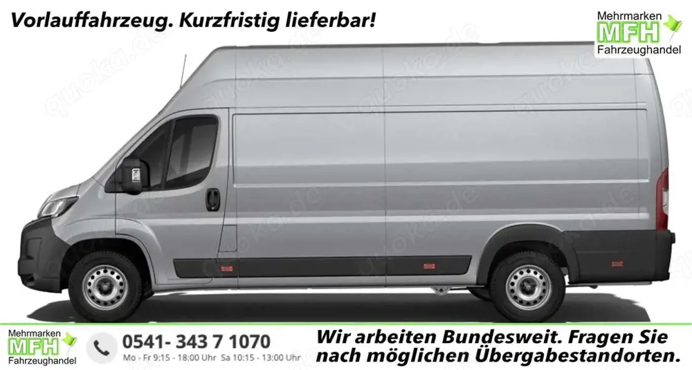 Peugeot Boxer 435 AT L4H3 Nav AHK CarP Kam VisibP PDC BT 132 ...