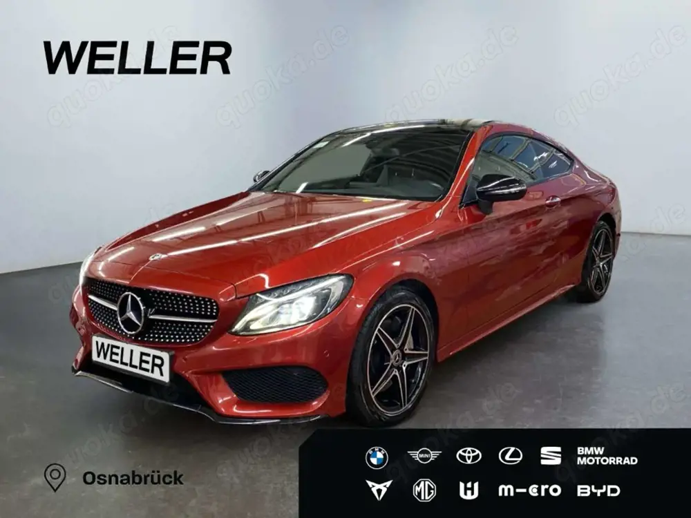 Mercedes-Benz C 250 Coupe 9G-TRO AMG Line *LED*Pano*Memory*SHZ*