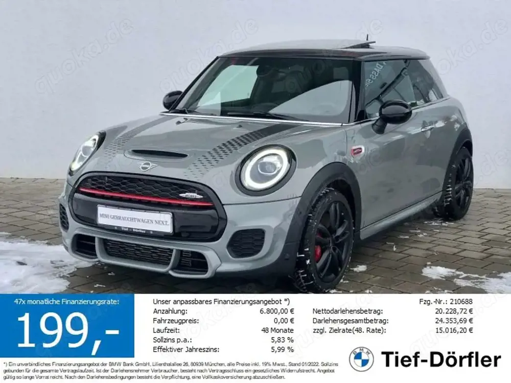 MINI John Cooper Works Chili ACC/NAVI/hk/LED/PANO/SH