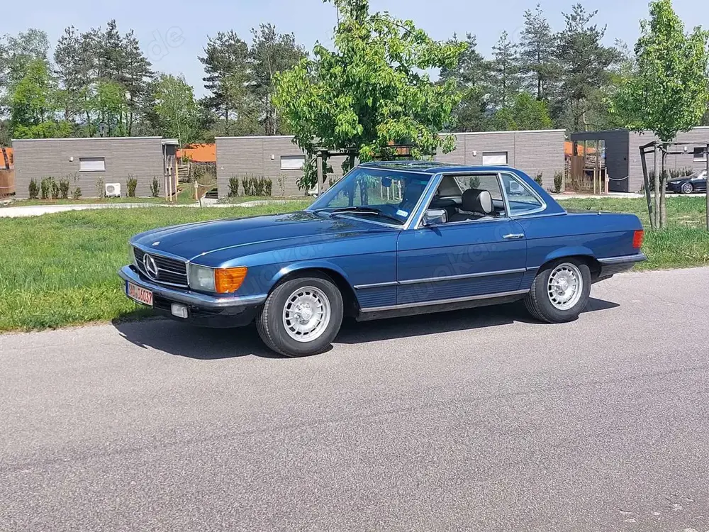 Mercedes-Benz SL 380 Neulackierung, Leder neu, Softtop neu