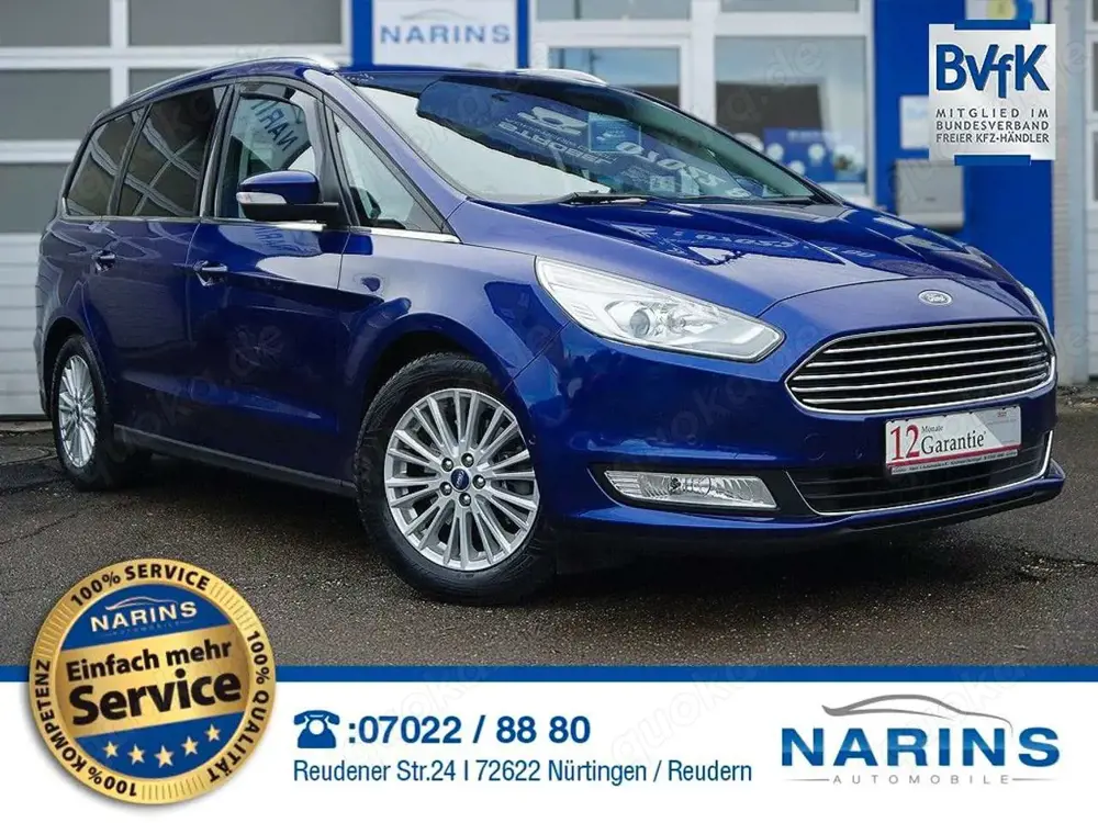 Ford Galaxy Titanium 7.Sitzer Navi Klima AHK SHZ PDC