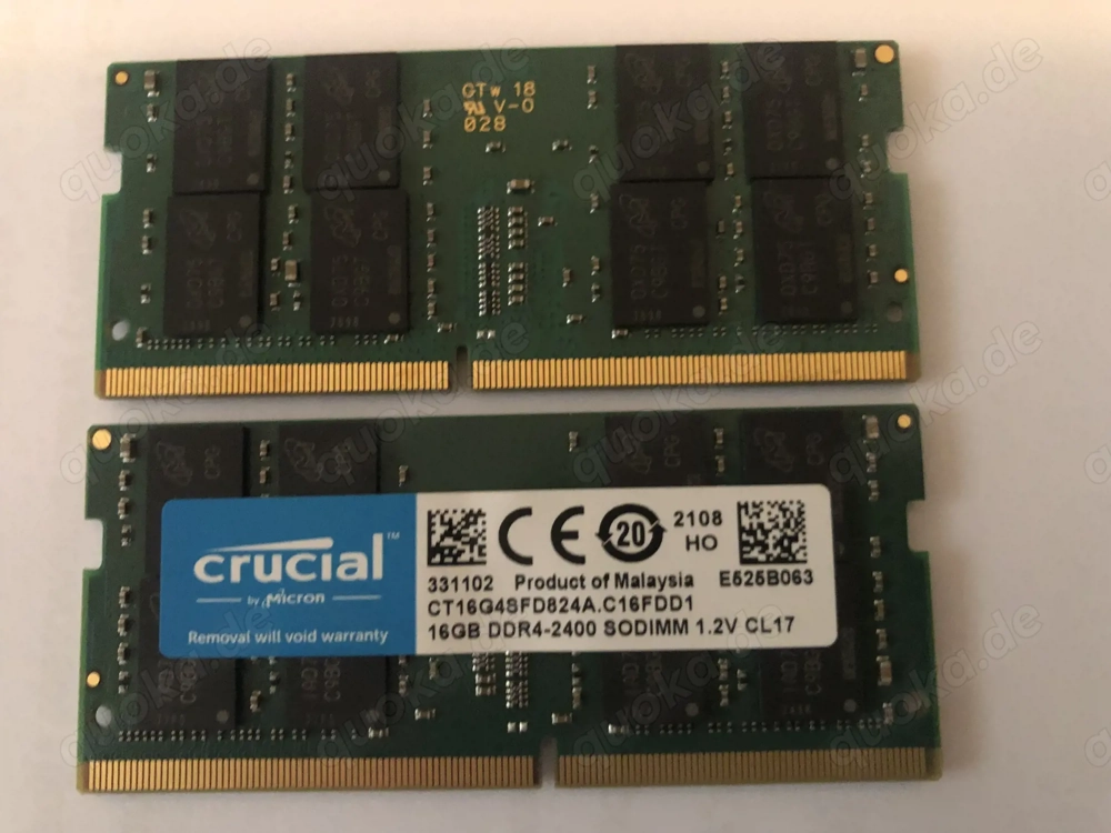  DDR4 RAM 32GB Kit (2 16GB)   2400 MHz   CL17