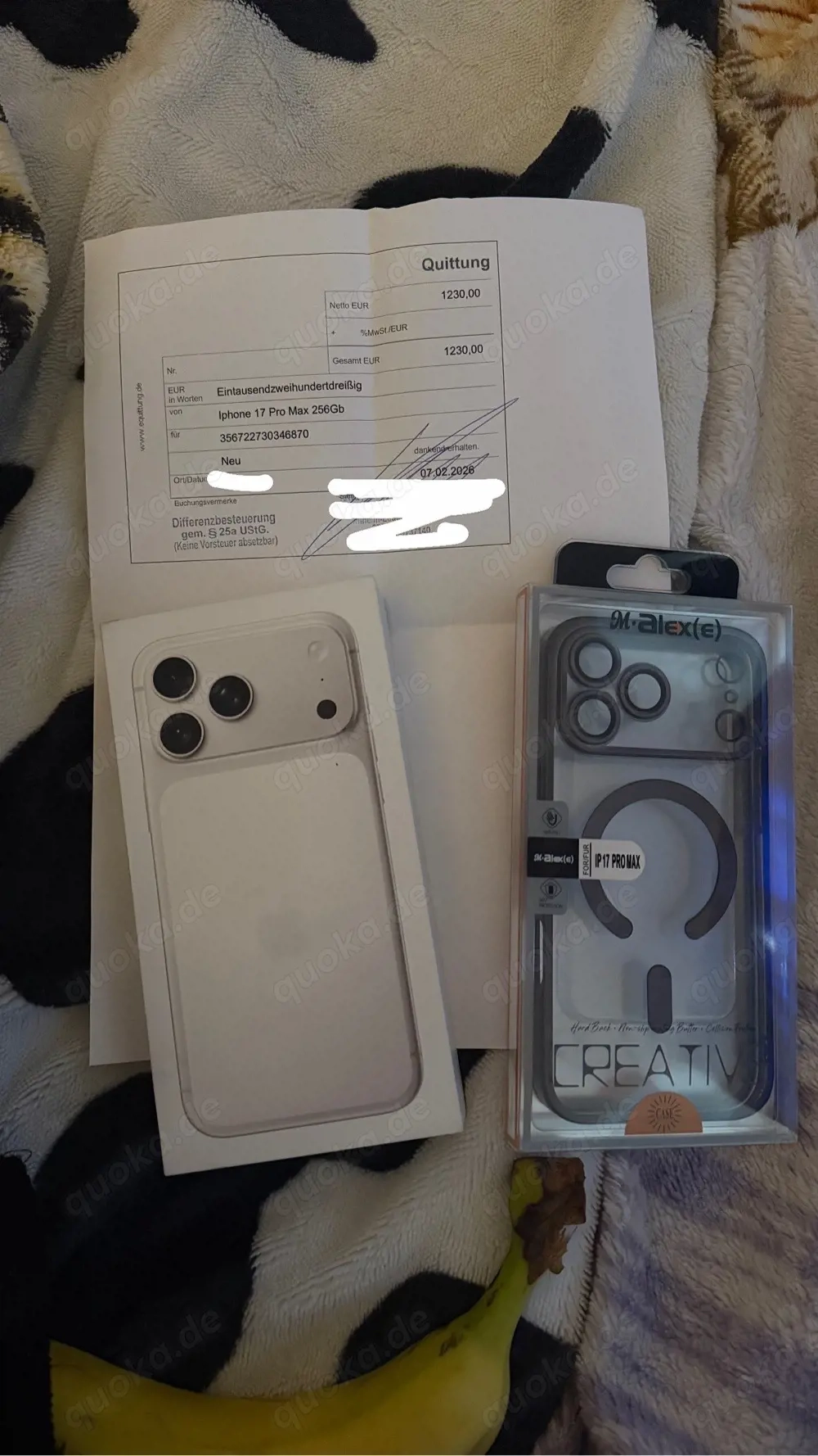 I Phone 17 Pro Max Silver