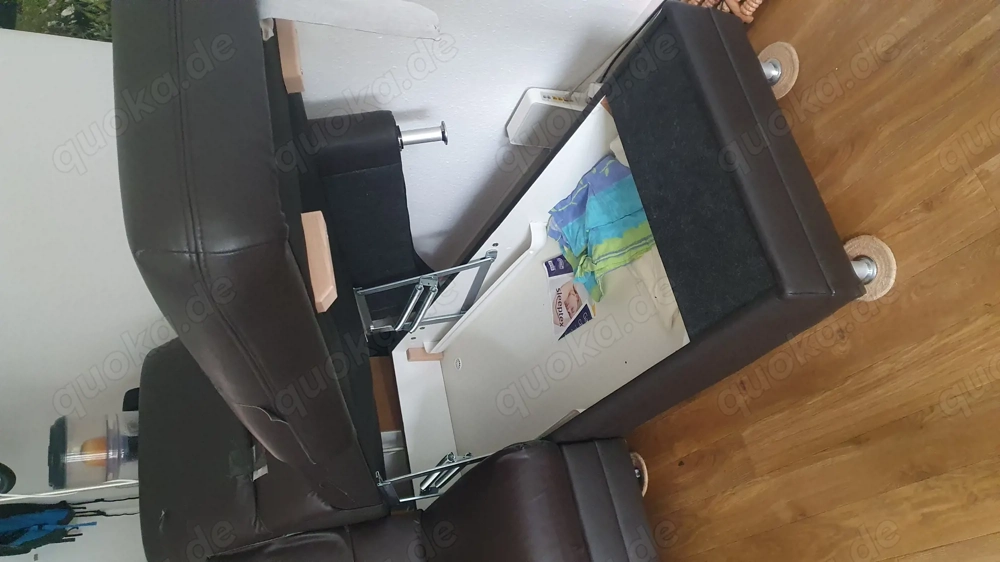 Schlafsofa Ecksofa - stark gebraucht   Zu verschenken