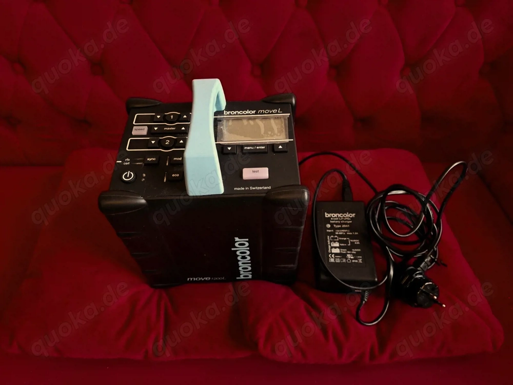 Broncolor Move 1200L RFS Leichter Studioeinsatz