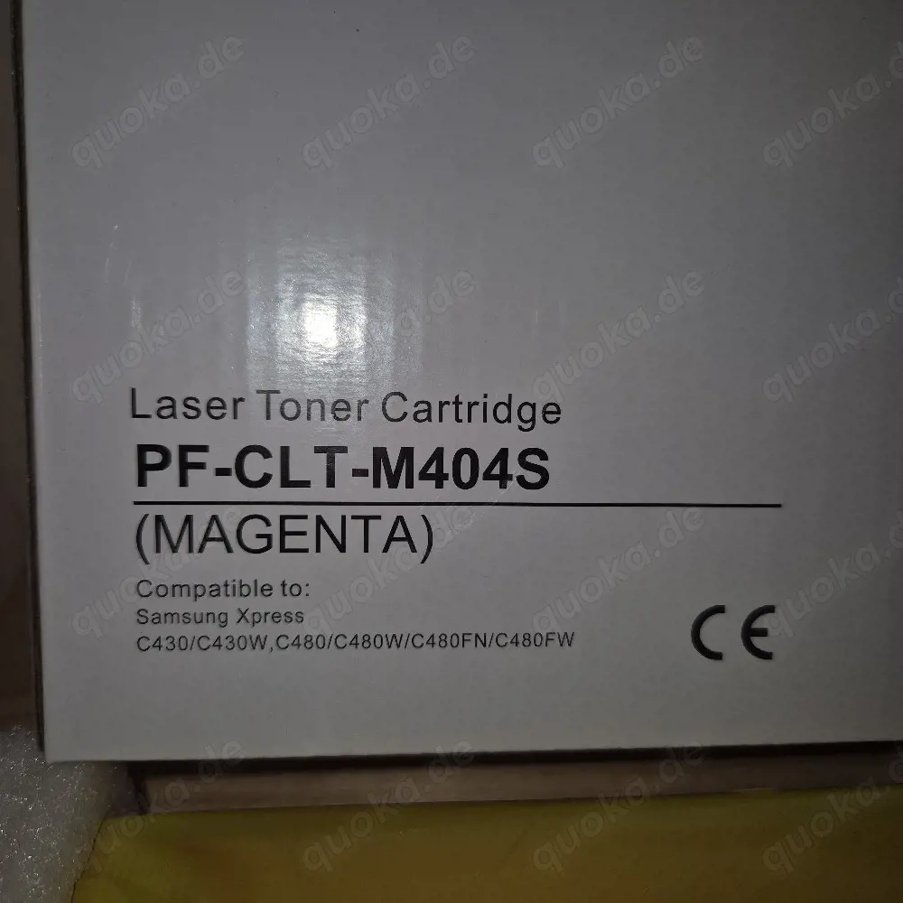 Laser Toner Kartusche PF-CLT-M404S  Magenta Samsung