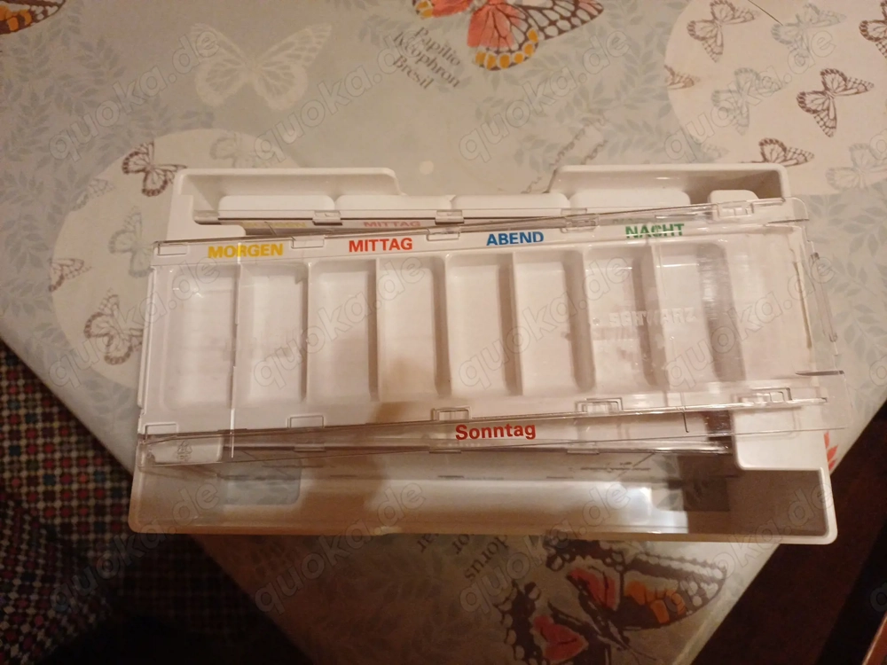 Tablettenbox  für Selbstabgoler 