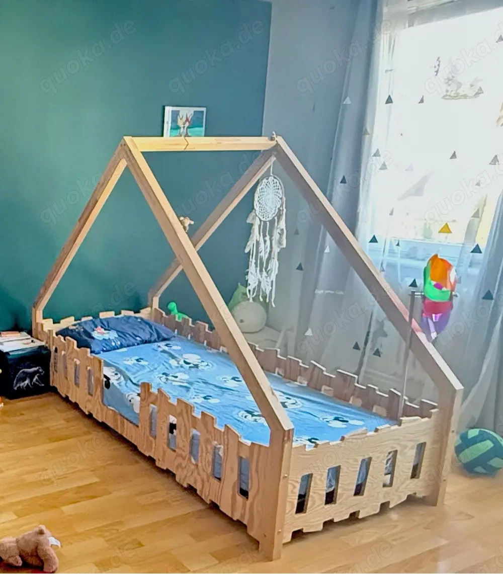 Verkaufe Hausbett im Bauernhof Style