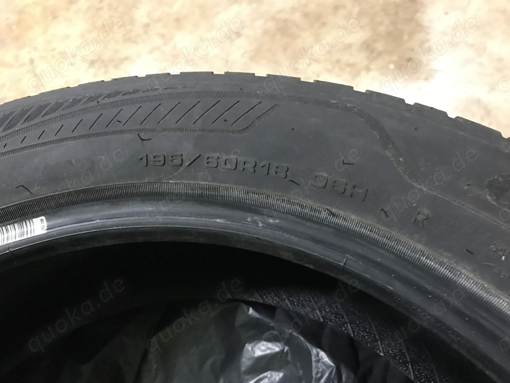 Allwetterreifen wie NEU 195 60 R 18 96H nur 300km gefahren 
