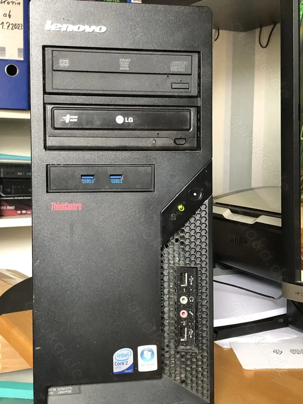 LenovoThinkCentre Midi-Tower PC mit Windows 11 Pro (Version 23H2)
