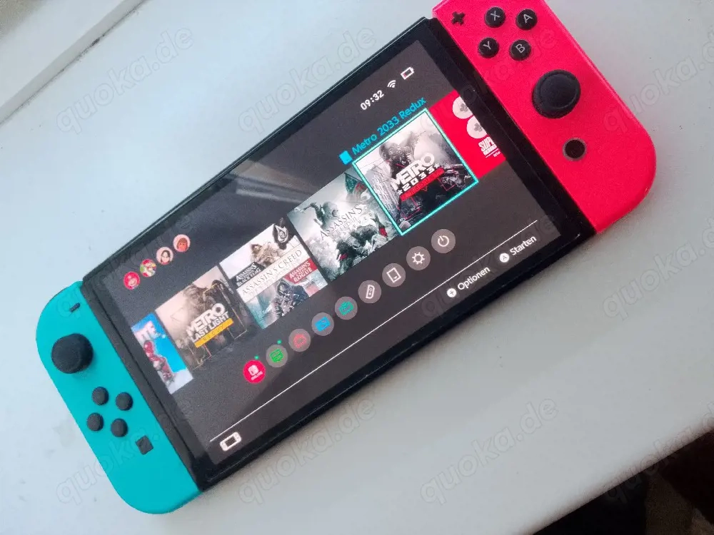 Nintendo Switch OLED inkl. 8 Spiele