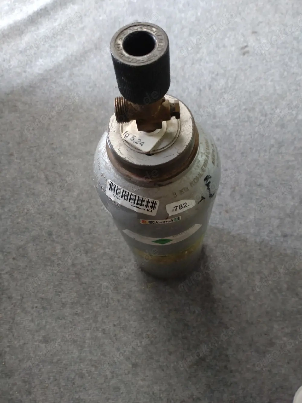 CO2 Aquarium Flasche 3kg