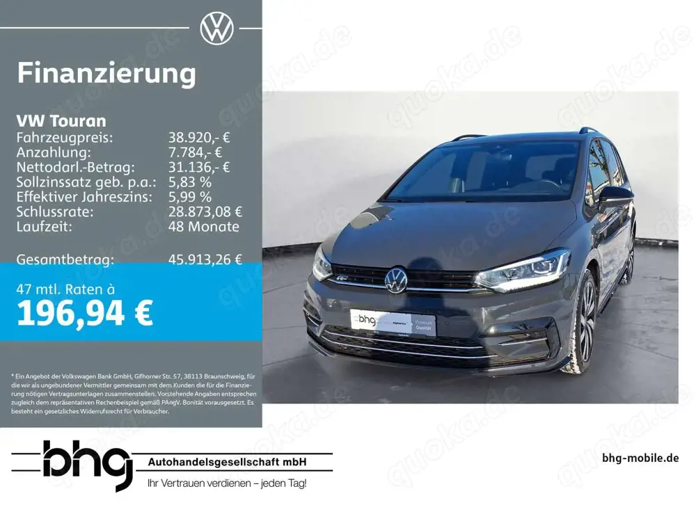 Volkswagen Touran 2.0 TDI DSG Highline R-line BlackStyle 7