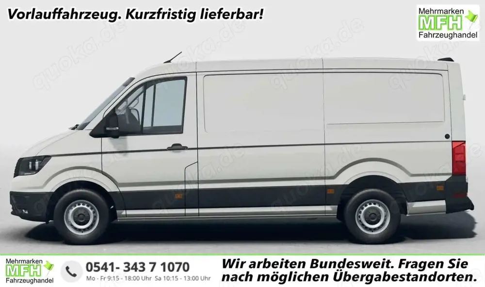 Volkswagen Crafter 35 AT8 L3H2 3S Temp AppC 2xPDC VorberAHK 130 kW...