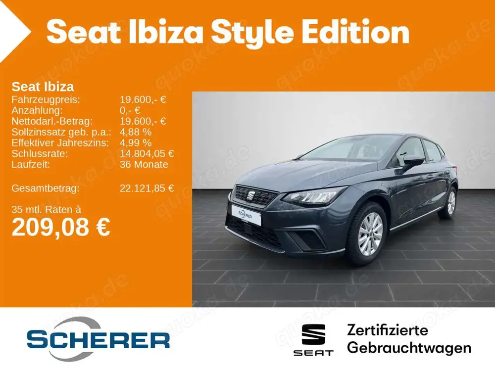 SEAT Ibiza 1.0 TSI Style Edition Full Link, Virtual,