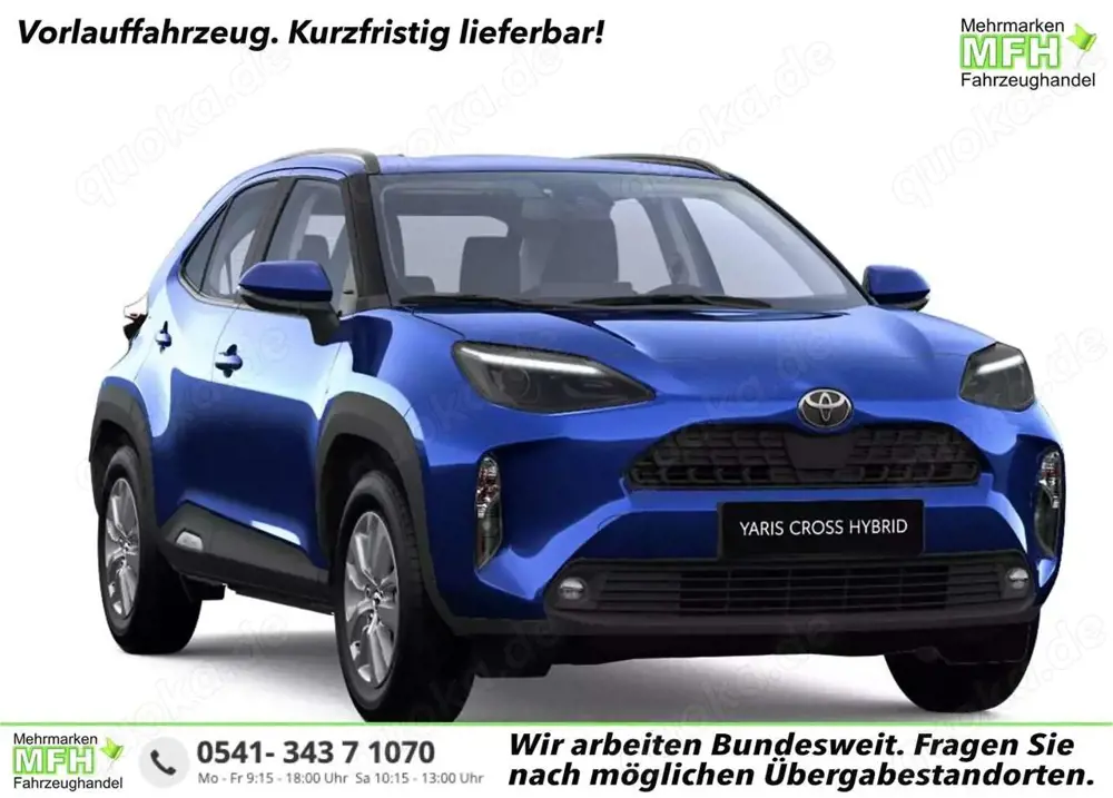 Toyota Yaris Cross Aut. Kam Sitzhz. ACC 16" CarPlay 85 kW (116 PS)...