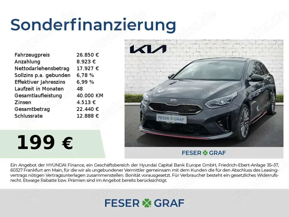Kia ProCeed / pro_cee'd 1.6T DCT7 GT NAVI KOMFORT