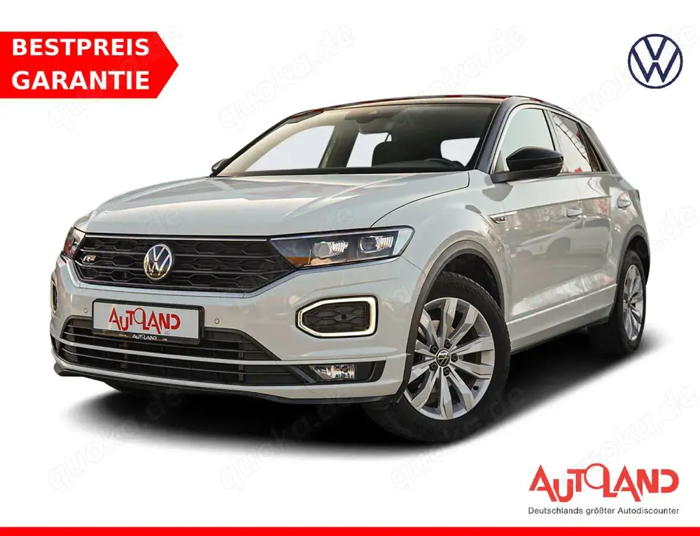 Volkswagen T-Roc 1.5 TSI DSG R-Line LED Navi ACC Teilleder
