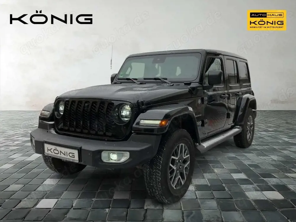 Jeep Wrangler PHEV Sahara 4x4, Automatik, CarPlay