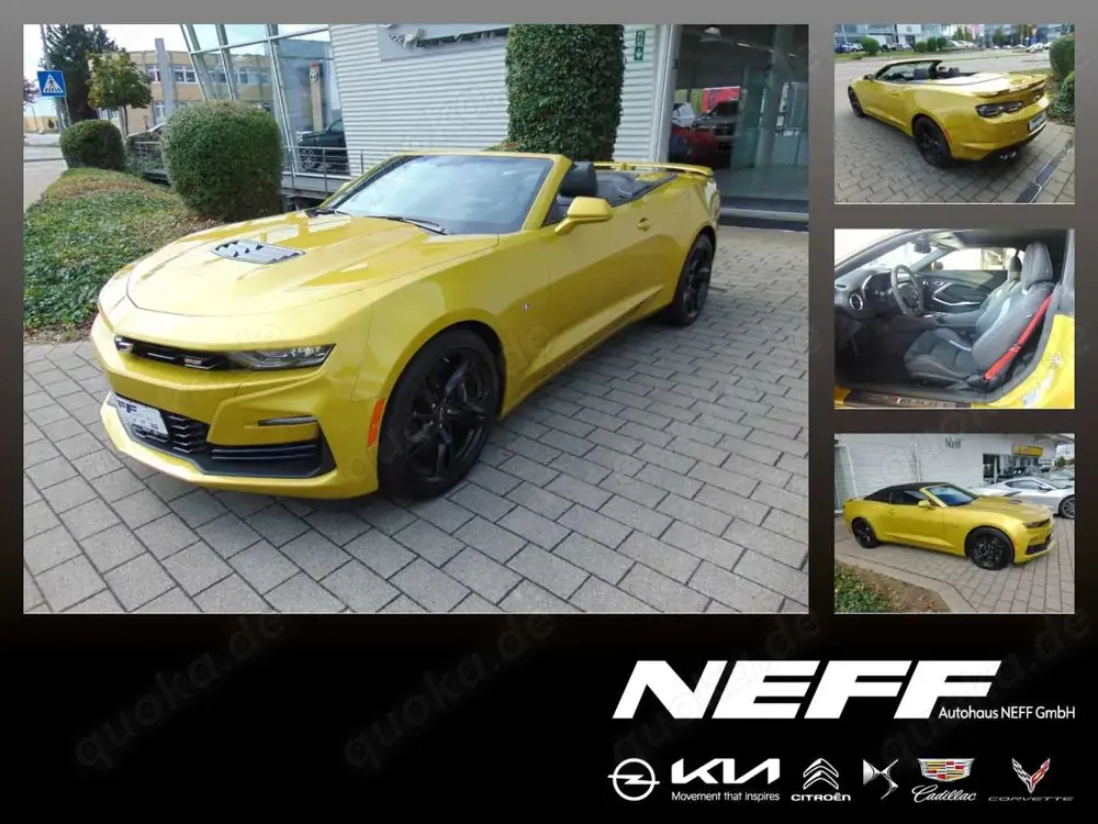 Chevrolet Camaro Cabrio 2SS 6.2 V8 Klappenauspuff Navi