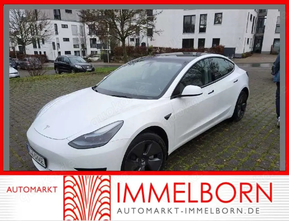 Tesla Model 3 RWD Kamera*Pano*Ryzen*Leder*Wärmepumpe