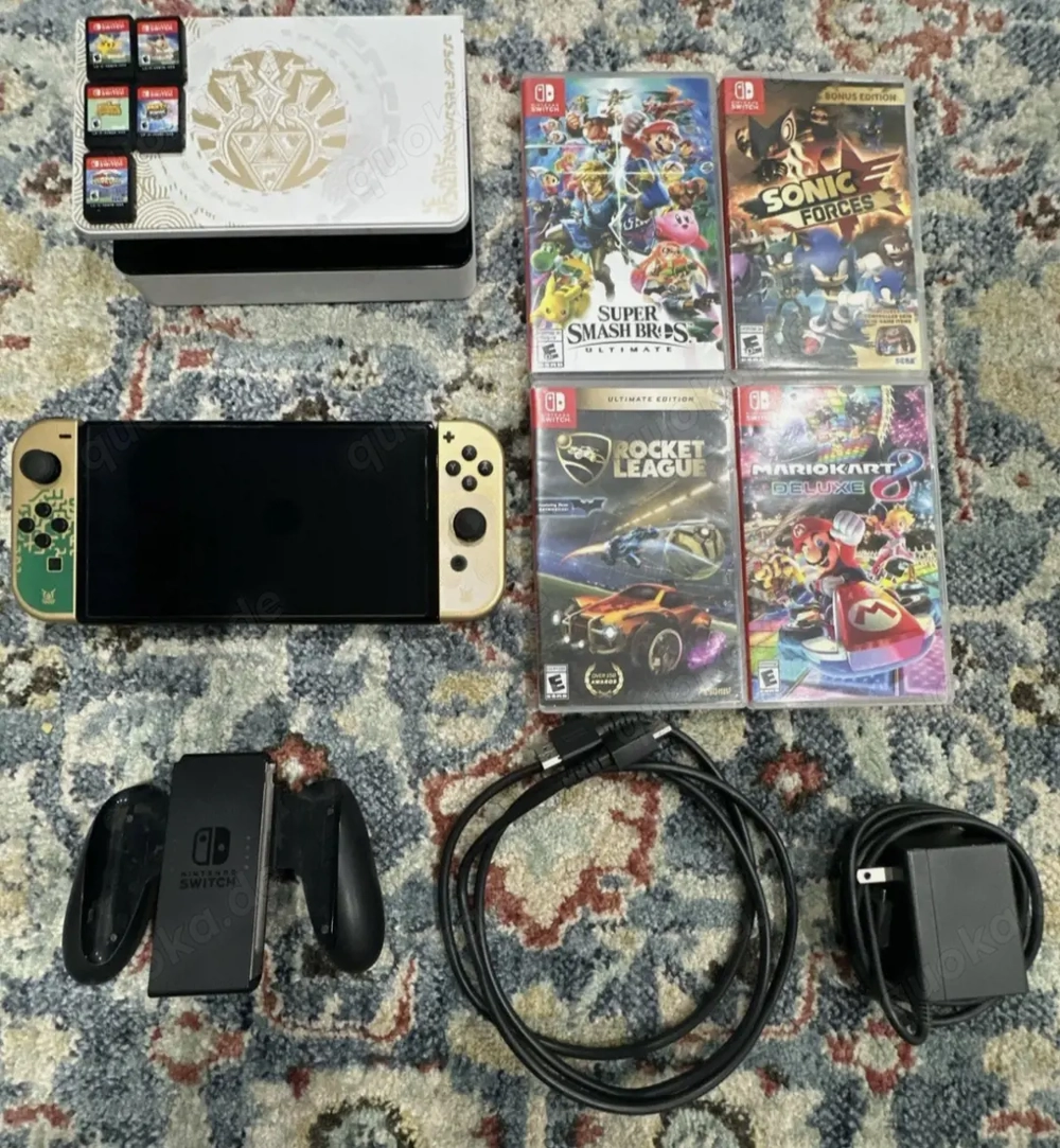 Nintendo Switch Oled Zelda Edition 