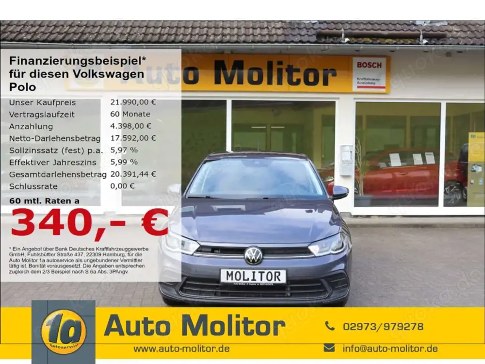 Volkswagen Polo VI Life Digitales Cockpit LED Apple CarPlay Androi